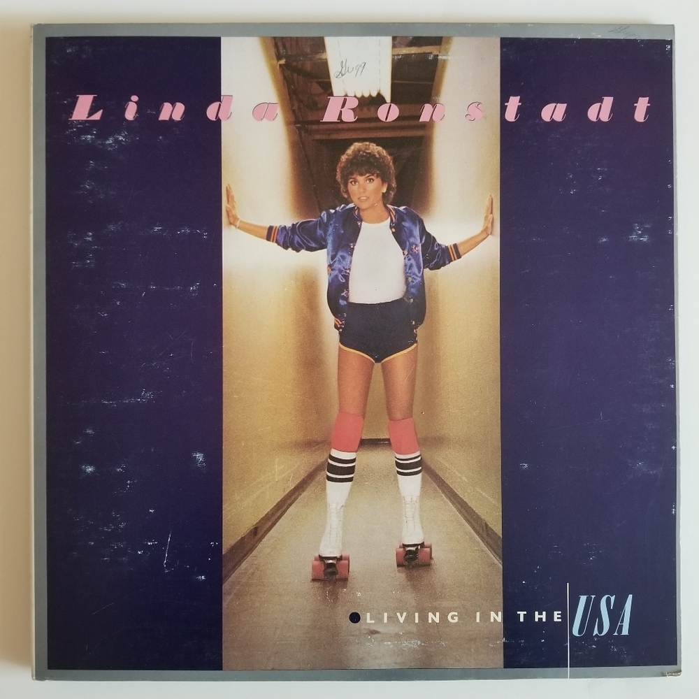 Linda Ronstadt Living in the USA Vintage Vinyl LP Record ⏺3/$40+Free Shipping!🚚